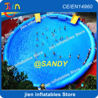 Free air ship to door,giant rental large outdoor commercial inflatable water aqua swimming pools for kids and adults