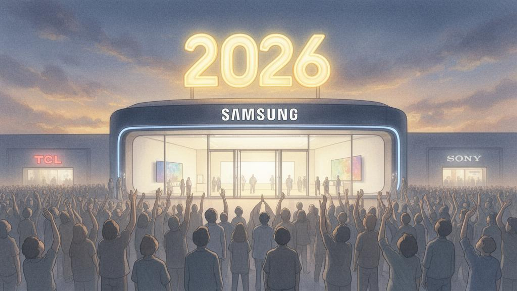 Samsung Electronics、2026年型TV新製品の99％にAIを搭載し「AI TV大衆 