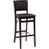 Keira Pad Back Folding Bar Stool