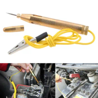 2x Car Auto Circuit Fuse Voltage Tester Test Light Probe Pen Pencil DC 6V/12V/24V Copper Style New And High Quality