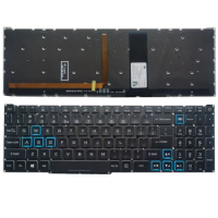 New RGB US Keyboard For ACER Nitro 5 AN515-54 AN515-55 AN515-43 Nitro 7 AN715 51 AN715-51 Colorful Backlight