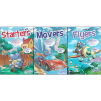 (Ahead with YLE)Ahead with Starters/Movers/Flyers(學生課本/教師手冊) Leventeris /Ahead Books華通書坊/姆斯