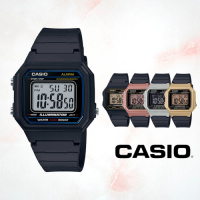 CASIO卡西歐 方型經典電子錶(W-217H)