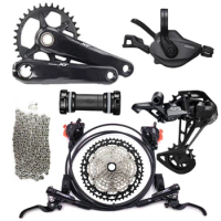 Shimano Deore XT M8100 Groupset 30T 32T 34T 36T 170 175 Crankset Mountain Bike Groupset 1x12-Speed 10-51T