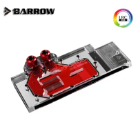 Barrow Full Coverage GPU Water Block For VGA INNO3D ichll GTX1080Ti/1080/1070Ti/1070, 5V ARGB 3PIN Motherboard AURA SYNC