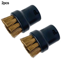 2pcs Cleaning Brush For Karcher SC1 SC2 CTK10 SC3 SC4 SC5 Steam Cleaners Replacement Parts Nylon Brass Wire Brush Tool Nozzles