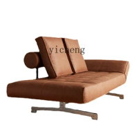 Zc Sofa Bed Small Apartment Single Foldable Dual-Use Study Metal Material