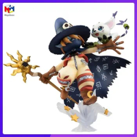 In Stock Megahouse GEM Digimon Adventure Wizarmon Tailmon Original Anime Figure Model Toy for Boy Action Figures Collection Doll