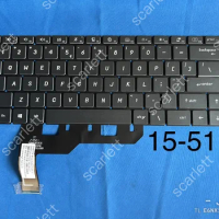 New For MSI Modern 15 A10M A10RAS A10RBS MS-1551 Prestige 14 A10SC A10RB A10RAS MS-14C1 MS-14C2 Keyboard US Black With Backlit