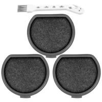 4Pack Brush and Washable Pre-Motor Filter for AEG Electrolux QX9-1-50IB ASKQX9 Filter Vacuum Cleaner Parts Accessories