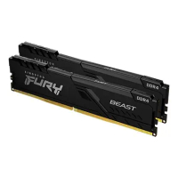 Kingston FURY BEAST Memory Ram Komputer PC DDR4 3200MHz 16GB Kit (2X8GB) Dual Channel
