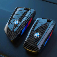 Penutup Kunci Kereta Serat Karbon untuk BMW F20 F30 G20 F31 F34 F10 G30 F11 X3 F25 X4 I3 M3 M4 1 3 5