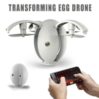 KaiDeng K130 RC Drone Foldable Transformable Egg Drone 2.4G Selfie Drones RC Quadcopter 480P Wifi FPV Altitude Hold 3D Flips RTF