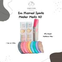 Masker Medis 4D Evo Plusmed 4Ply Sparks