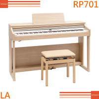 『Roland 樂蘭』標準88鍵滑蓋式數位鋼琴RP701橡木款 / 贈耳機、保養組 / 公司貨保固