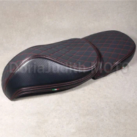 Imitation carbon Refit Cushion Soft Seat Cover Thickening and softening waterproof for Peugeot Sixties 150 300 Django 150