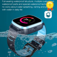 Best selling Kid SmartWatch 4G Wifi GPS Tracker Smart watch Kids 4g Watch Phone Video Call Waterproof wristwatch for Child Clock