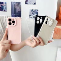 เคสโทรศัพท์, สีทึบหรูหรา, การออกแบบสี่มุมที่เรียบง่าย, กันกระแทก, ราคาไม่แพง, เข้ากันได้กับ OPPO Ren