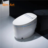siphonic one piece bathroom bidet sensor intelligent smart water closet electric automatic wc toilet sclosestool Smart home