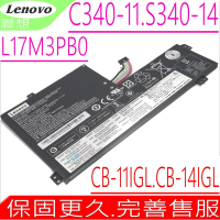 Lenovo L17M3PB0  聯想電池 適用 C340-11 S340-14 N3450-81 CB 11IGL 14IGL05 100E 300E 500E L17C3PG0 L17L3PB0