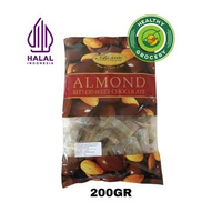 Alessio Cioccolato Almond BitterSweet Chocolate 200gr