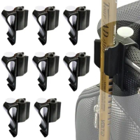 Golf Club Bag Clips On Putter Clamp Holder Organizer Value Durable Plastic Black Putting Clip Golf Accessories For Men And Women