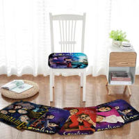 Anime Movie C-Coraline Four Seasons Fabric Cushion Non-slip Living Room Sofa Decor Students Stool Tatami Office Chair Mat Pad