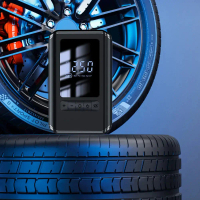 Pompa Ban Elektrik Digital Tire Inflator Power Bank 4000mAh - CZK-5626