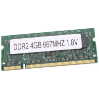 DDR2 4GB Laptop Ram Memory 667Mhz PC2 5300 SODIMM 1.8V 200 Pins For AMD Laptop Memory