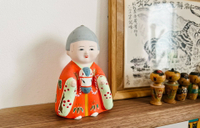 日本昭和 鄉土玩具 土人形置物擺飾1072