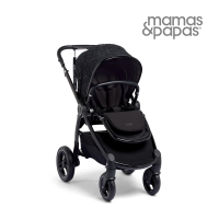 【Mamas &amp; Papas】Ocarro 雙向 高景觀 避震輪 可平躺 新生兒 嬰兒手推車 0m+(軟呢黑)