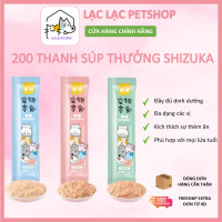 COMBO 200 THANH Súp thưởng cho mèo Shizuka Mix Vị thơm ngon