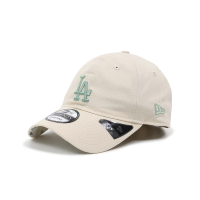 【NEW ERA】棒球帽 Soft Nature-Plants MLB 象牙白 綠 920S 洛杉磯道奇 LAD 老帽(NE14148162)