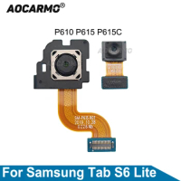 Aocarmo For Samsung Galaxy Tab S6 Lite 4G LET WIFI P610 P615 P615C Front Facing Back Camera Flex Cable Replacement Parts