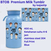 BTOB Premium Milk Tumbler 400 ML Design Chibi for MELODY