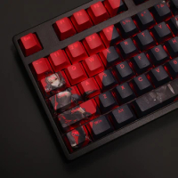 108 Keys/Set Arknights W PBT Games Anime Keycaps Cherry Profile for MX Switch Keycap DIY Mechanical Keyboard Game Gift
