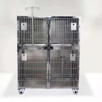 Factory Price Large Dog Cage Stainless Steel Dog Cages for sale Cheap