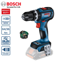 Bosch Cordless Impact Drill Brushless Motor GSB 18V-90C Impact Screwdriver Driver With Bluetooth Module 18V Power Tools