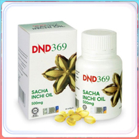 [Buy 3 get 1 free] Sacha inch oil dnd369 (softgel, 500 mg x 60) &amp; Sacha inch oil rx369 (sachet, 5000 mg x 15) by Dr Noordin Darus DND. Rich in 3, 6 &amp; 9; 17x good Dr. Myk fish; good for immune &amp; Health. 100% organic. Ligh