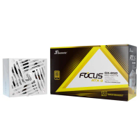 【Seasonic 海韻】ATX3 FOCUS GX-850 金牌/全模 電源供應器 白色(ATX3.1 FOCUS GX850 金牌 全模 電源 白)