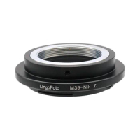 L39-Nik Z Metal Mount Adapter for Leica L39 (M39x0.977) mount lens to Nikon Z mount camera Z5 Z6 Z7 Z8 Z9 Z30 Z50 ZFC etc.