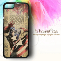 09 Captain America Iphone 5c RUBBER case,soft,casing,superhero,unik