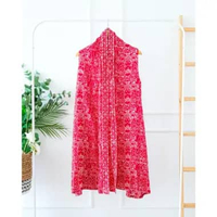 OUTER BATIK OUTER TANPA LENGAN ATASAN BATIK WANITA OUTER LENGAN BUNTUNG BATIK MODERN WANITA SLEEVELE