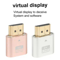 Extend Graphics Card Lifespan with Virtual Display 4k Hdmi-compatible Dummy Plug Virtual Monitor for Graphics for Graphics