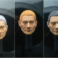 Customed 1/6 Scale Kitano Takeshi Head Sculpt Japan Nihon Kuroshakai Head Carving Model Toy for 12in Action Figure Collection