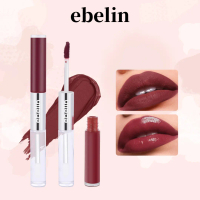 【COD&Ready】ebelin Lip Velvet and lip gloss 006 Mirror Water Lip Gloss Lip Glaze And Lip Gloss Double