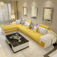 Sofa Minimalis / Sofa Ruang Tamu / Sofa L Shape Premium