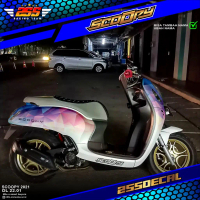 (BISA COD) Decal Scoopy full body Full Blok Skuter Scoopy 2022 AllNew - Dekal Sticker Scoopy Fi 2021