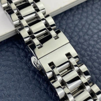 for Longines Daichuo Vina Watch Band Steel Band Ladies L5.255.4 Precision Chain Accessories 15mm
