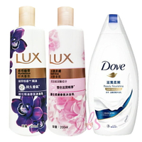[$699免運] 即期品出清 多芬 DOVE 沐浴乳 滋養柔嫩 200g 麗仕 LUX 媚惑幽香 水嫩柔膚 沐浴乳 200ml ☆艾莉莎ELS☆
